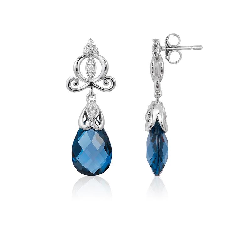 Cinderella Carriage London Blue Topaz Briolette Earrings 779 Cinderella Carriage London Blue Topaz Briolette Earrings 779 Ero1840w4wlbtcds
