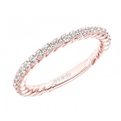Wren 14K Rose Gold WEDDING BAND