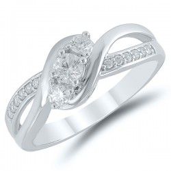 3 Stone Engagement Ring