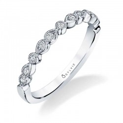 Unique Stackable Wedding Band