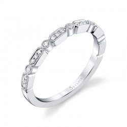 Modern Stackable Wedding Band