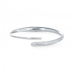 Forevermark Avaanti pavè Bypass Bangle