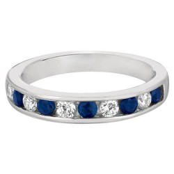 FlyerFit® 14K White Gold Anniversary Bands