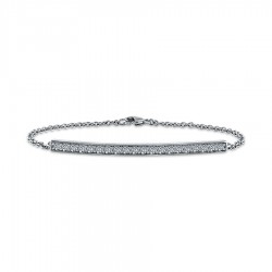 Diamond Bar Bracelet