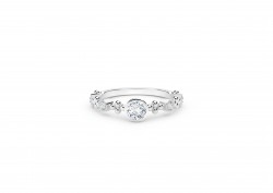 The De Beers Forevermark  Tribute? Collection Feminine Diamond Ring