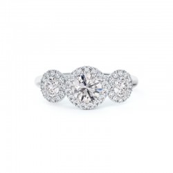 Center of My Universe® Three Stone Ring