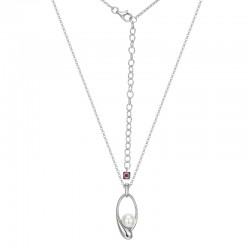 Sterling Silver Rhodium Plated Necklace