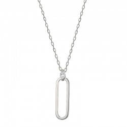 Sterling Silver Rhodium Plated Necklace