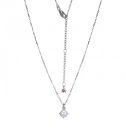 Sterling Silver Rhodium Plated Necklace