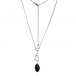 Sterling Silver Rhodium Plated Necklace