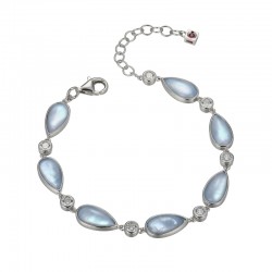 Sterling Silver Rhodium Plated Bracelet