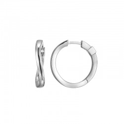 Sterling Silver Rhodium Plated Earrings