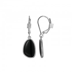 Sterling Silver Rhodium Plated Earrings