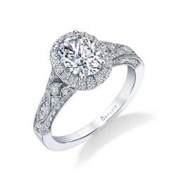 Vintage Inspired Engagement Ring - Cheri