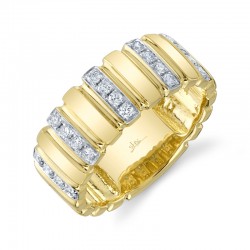 0.32Ct 14K Yellow Gold Diamond Lady's Ring