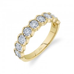 0.52Ct 14K Yellow Gold Diamond Lady's Band