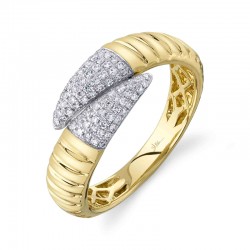 0.22Ct 14K Yellow Gold Diamond Lady's Ring