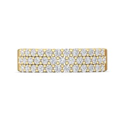 FlyerFit® 14K Yellow Gold Anniversary Bands