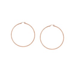 35mm Polished Hoop Earrings