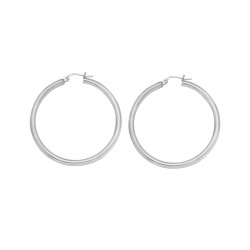 Polished Hoop Earrings