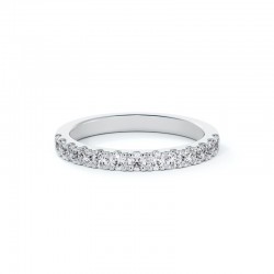Diamond French Pave Wedding Band