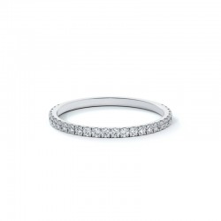 Pave Band - U Cut