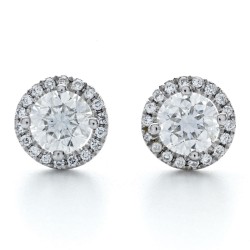 De Beers Forevermark  Center Of My Universe Earrings