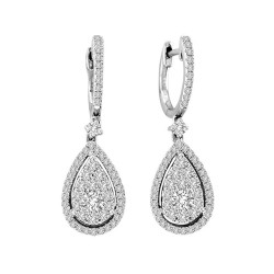 De Beers Forevermark  Center Of My Universe Earrings