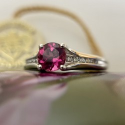 Rubellite Tourmaline Ring