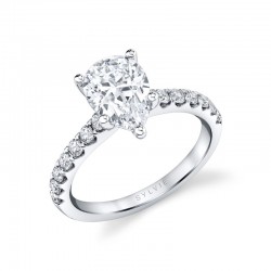 Pear Cut Classic Engagement Ring - Aimee