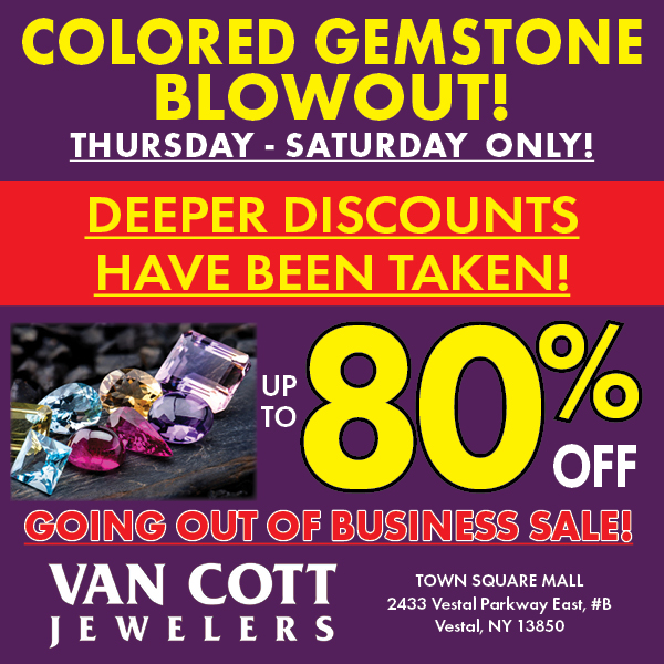 Going Out of Business - Colored Gem Blowout