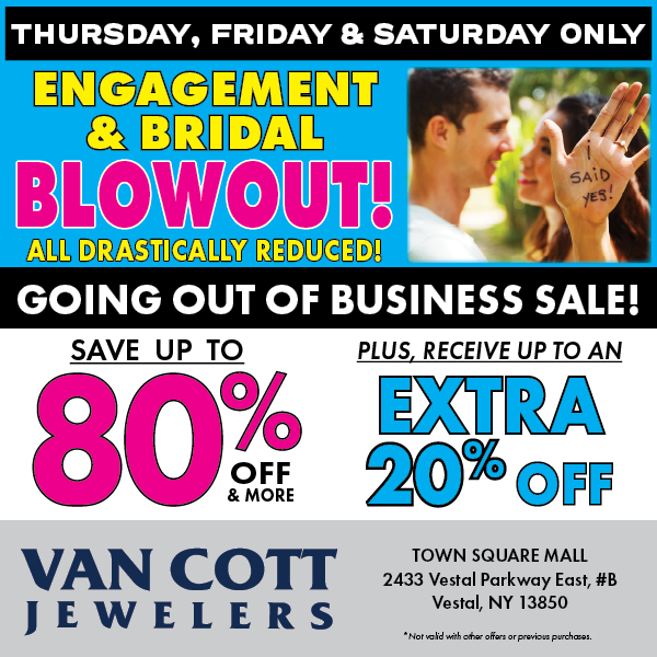 Going Out of Business - Engagement & Bridal Blowout