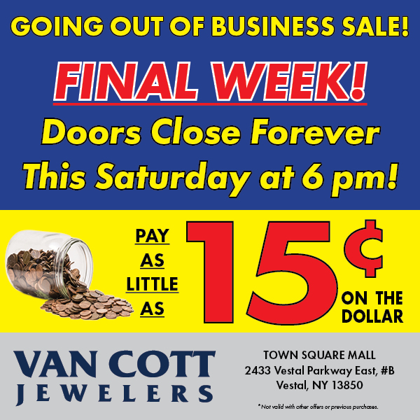 Going Out of Business - Final Week