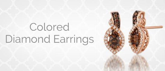 Colored Diamond Earrings