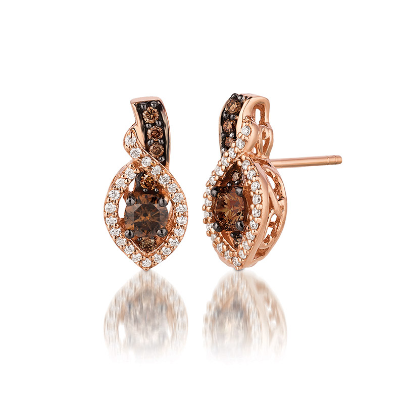 Levian Chocolate And Vanilla Diamond Earrings 552 Yqml 38 Levian Chocolate And Vanilla Diamond Earrings