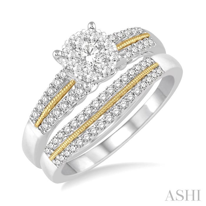 LOVEBRIGHT DIAMOND WEDDING SET