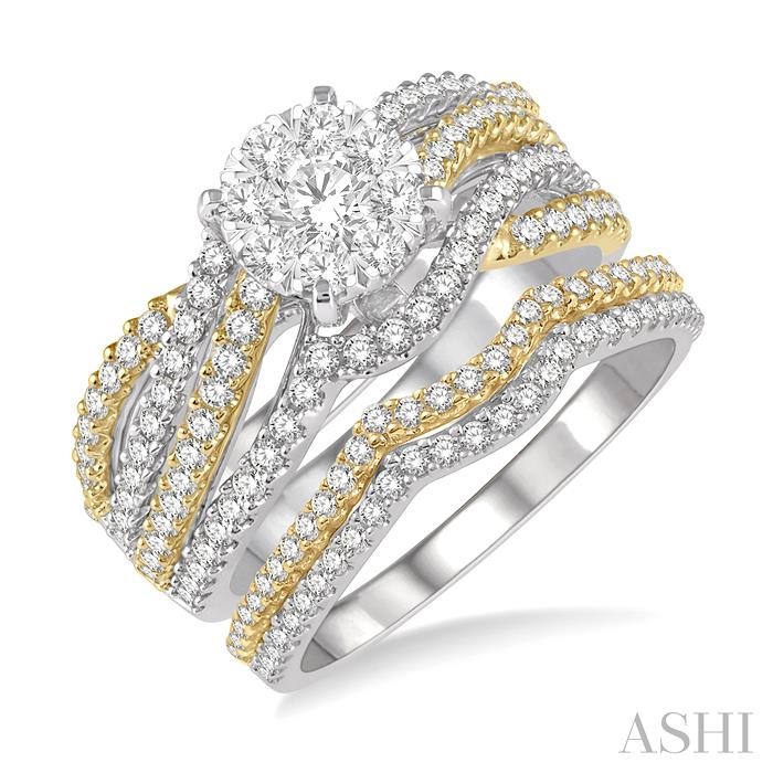 LOVEBRIGHT DIAMOND WEDDING SET