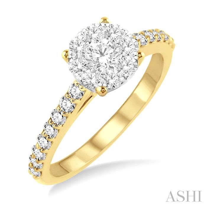 LOVEBRIGHT BRIDAL DIAMOND ENGAGEMENT RING