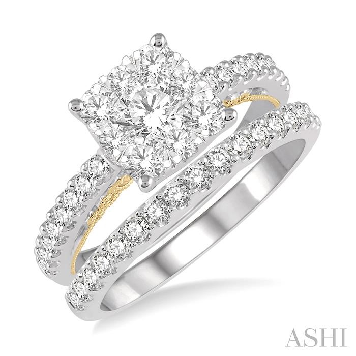 LOVEBRIGHT DIAMOND WEDDING SET