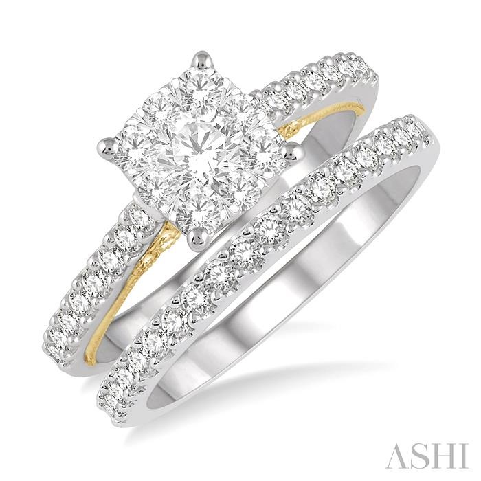 LOVEBRIGHT DIAMOND WEDDING SET