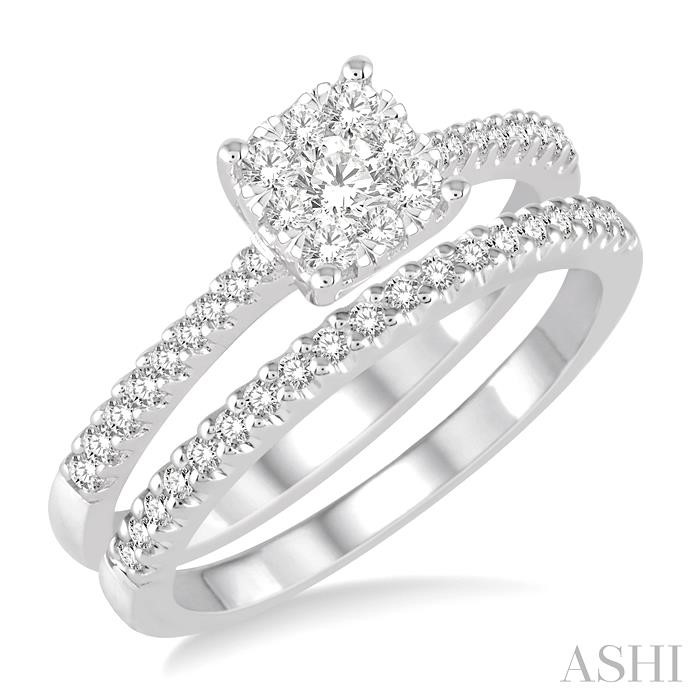 LOVEBRIGHT DIAMOND WEDDING SET