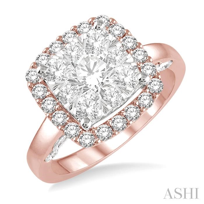 HALO LOVEBRIGHT ESSENTIAL DIAMOND RING