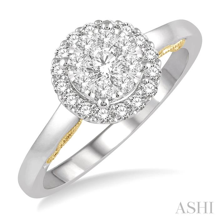 HALO LOVEBRIGHT ESSENTIAL DIAMOND ENGAGEMENT RING