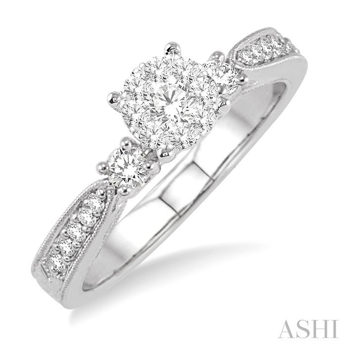 LOVEBRIGHT DIAMOND ENGAGEMENT RING