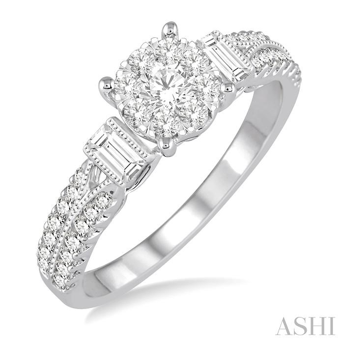 LOVEBRIGHT DIAMOND ENGAGEMENT RING