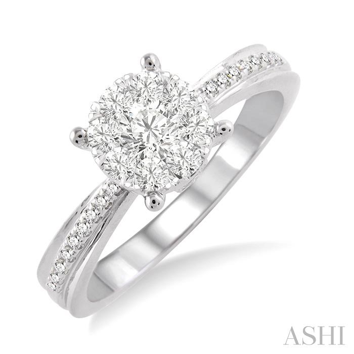 LOVEBRIGHT DIAMOND ENGAGEMENT RING