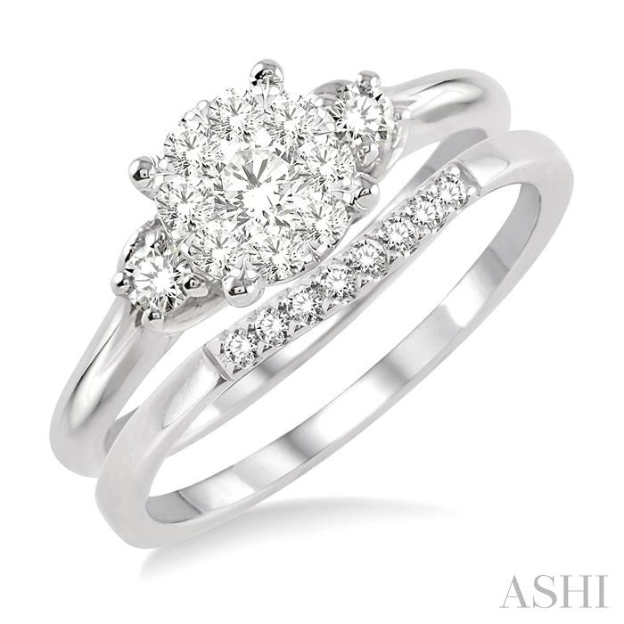 LOVEBRIGHT DIAMOND WEDDING SET