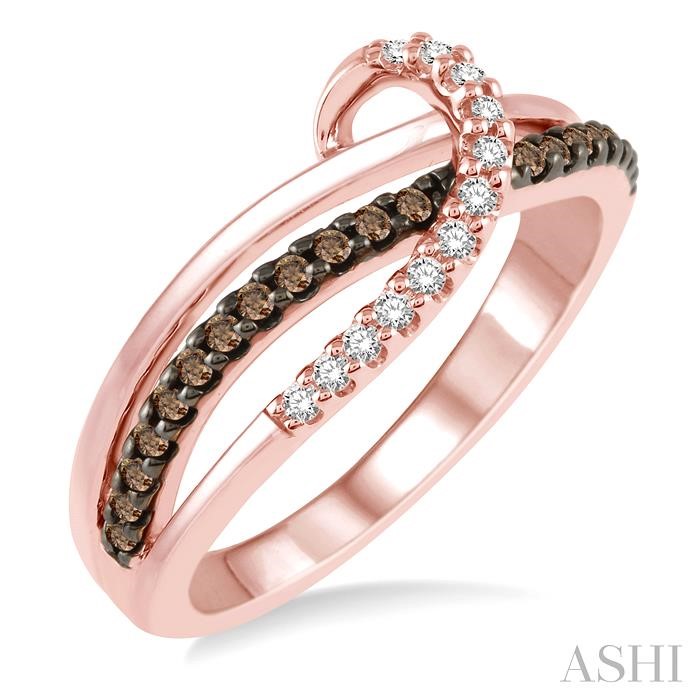 CHAMPAGNE DIAMOND FASHION RING