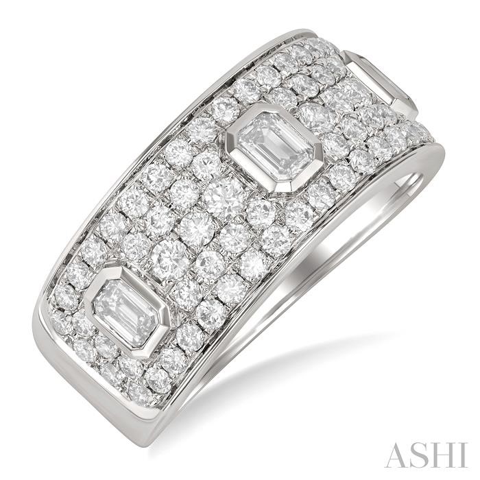 Diamond Fashion Wide Band