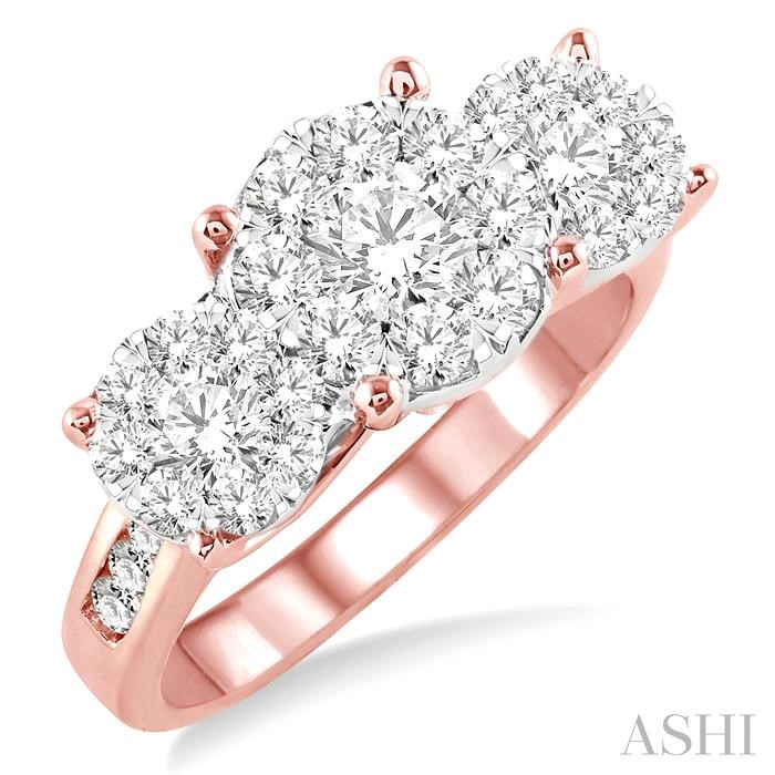 PAST PRESENT & FUTURE LOVEBRIGHT ESSENTIAL DIAMOND RING